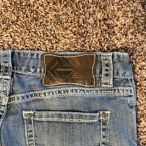 Men’s rock and roll jeans size 33x36